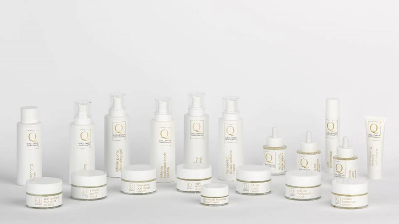 Prodotti linea cosmesi Quellenhof Luxury Resort Passeier