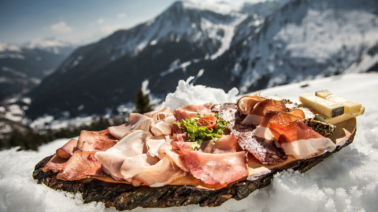 Piatto Gourmet rifugio Burz di Arabba