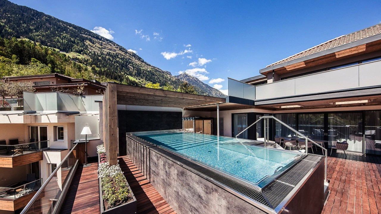 Esterno Chalet Panorama – Quellenhof Resort- Suite e chalet di lusso in Val Passiria presso Merano