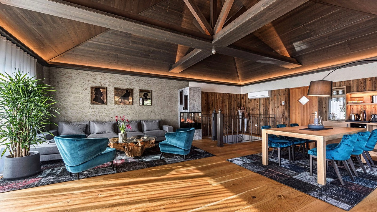 Interno Suite Penthouse – Quellenhof Resort- Suite e chalet di lusso in Val Passiria presso Merano