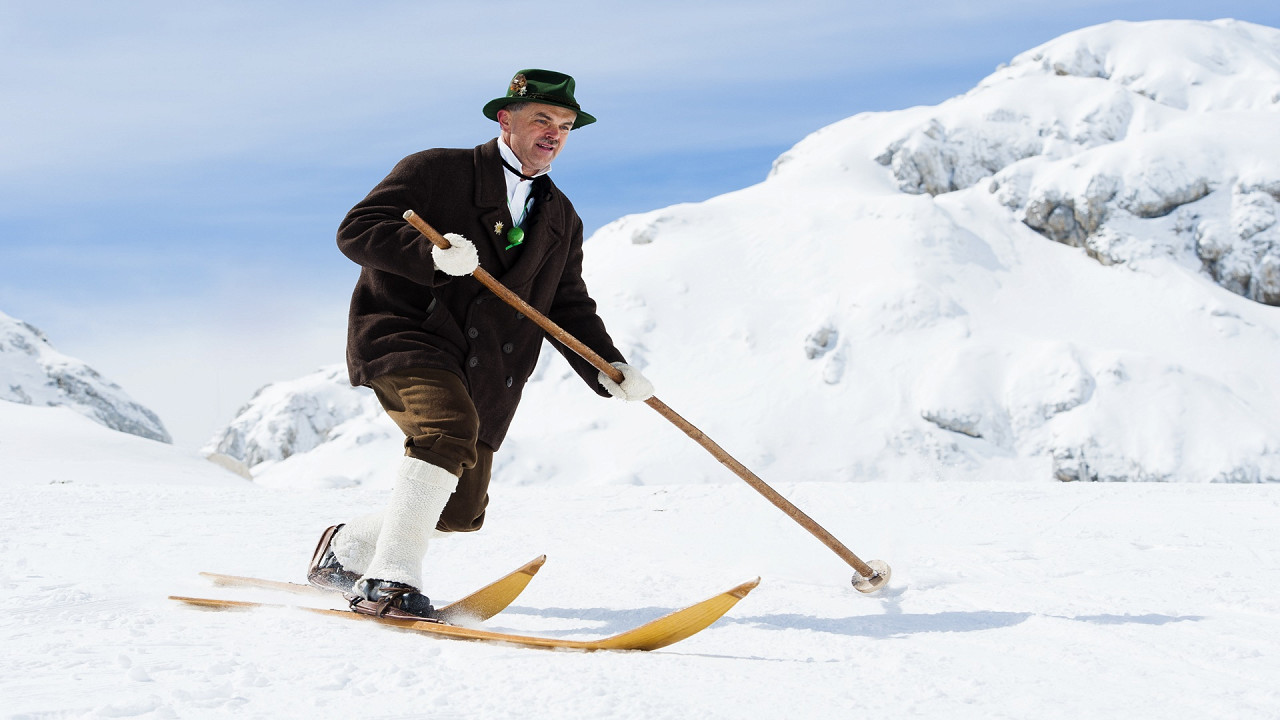 Ski vintage Alta Badia