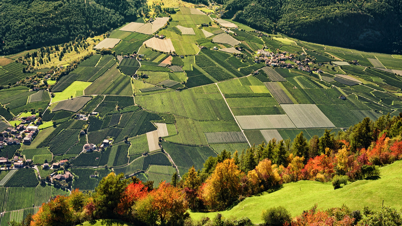 Panorama Naturno in South Tyrol