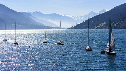 Tower sailing regatta on Resia Lake - cover