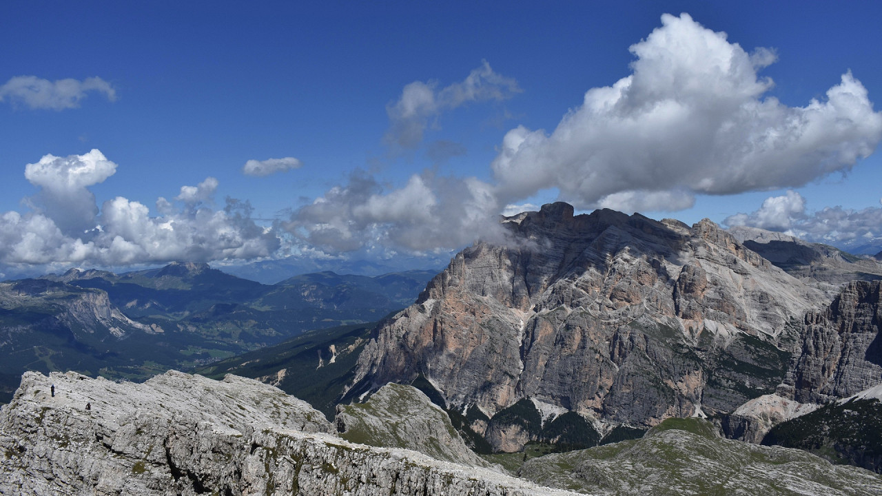 Panorama from Lagazuoi Cortina
