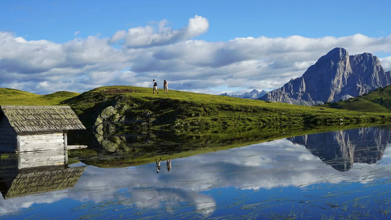 Lac de Glittner sur Alpe Luson