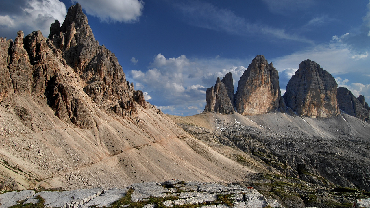 Paterno Mount and Tre Cime di Lavaredo