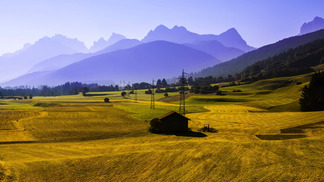 Champs autour de Monguelfo