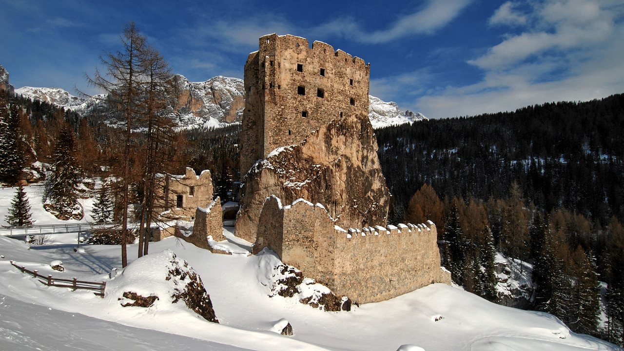 Andraz Castle Pordoi Pass