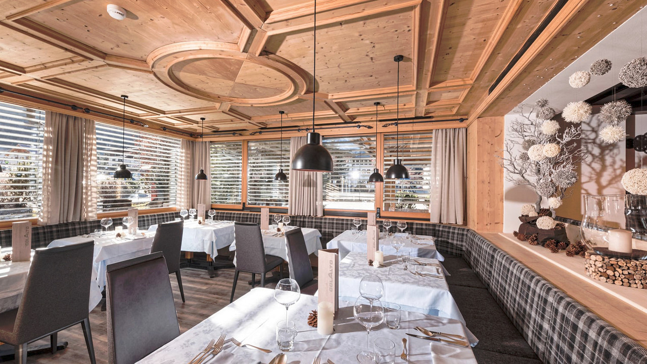 Dining room Hotel Col Alto Corvara