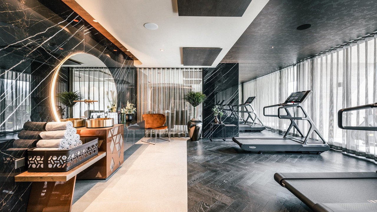 Fitnessraum - Quellenhof See Lodge