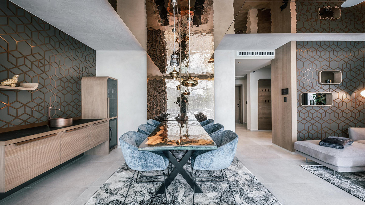Wohnzimmer - Villa Al Lago - Quellenhof See Lodge