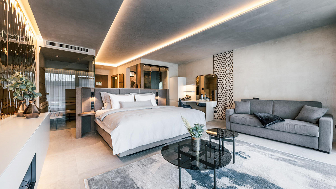 Doppelzimmer - Suite Al Lago - Quellenhof See Lodge