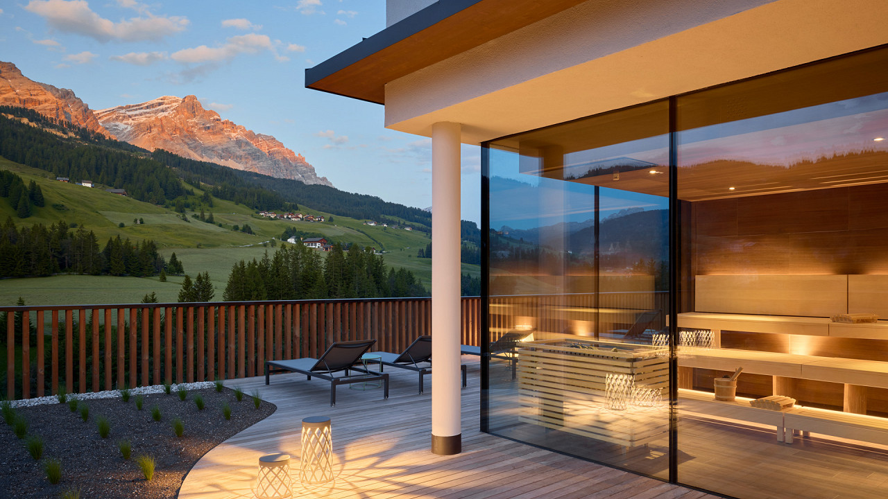 Sauna - Hotel Badia Hill
