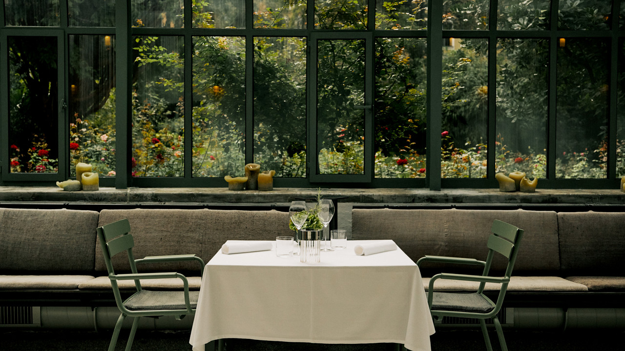 Glasshouse side tables - Parkhotel Laurin