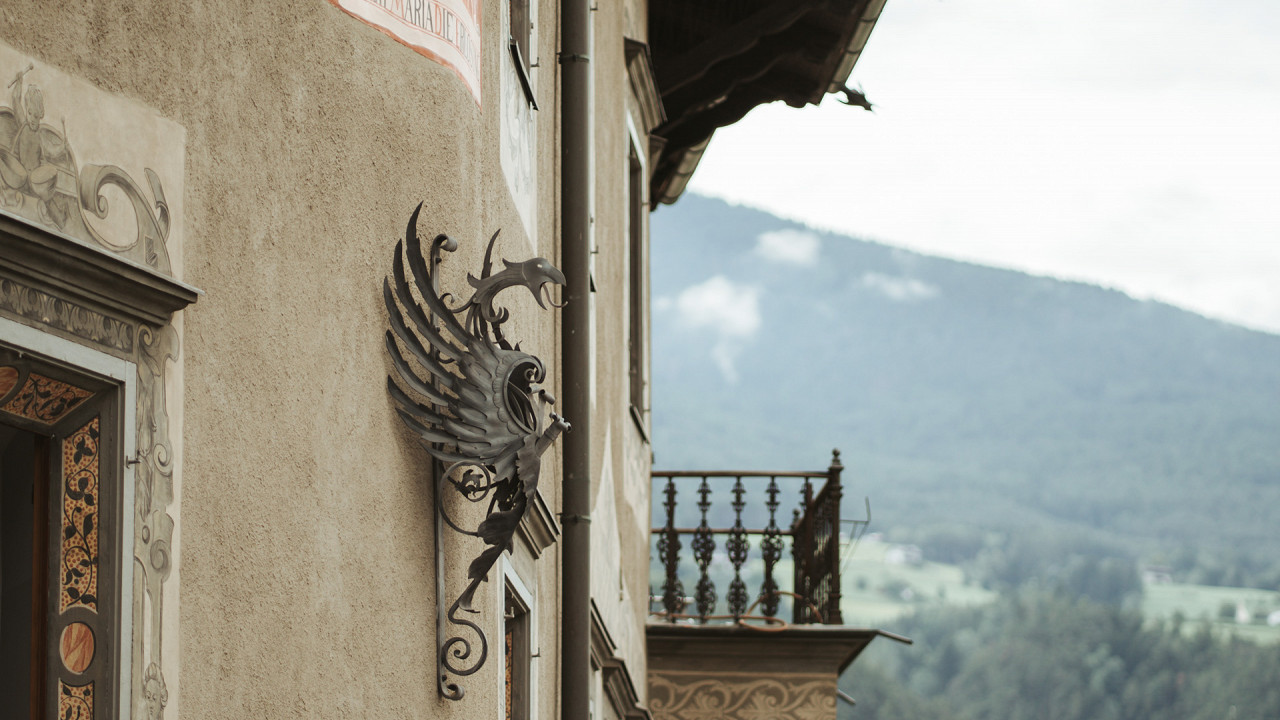 Dettaglio struttura esterna - Arthotel Laaserhaus