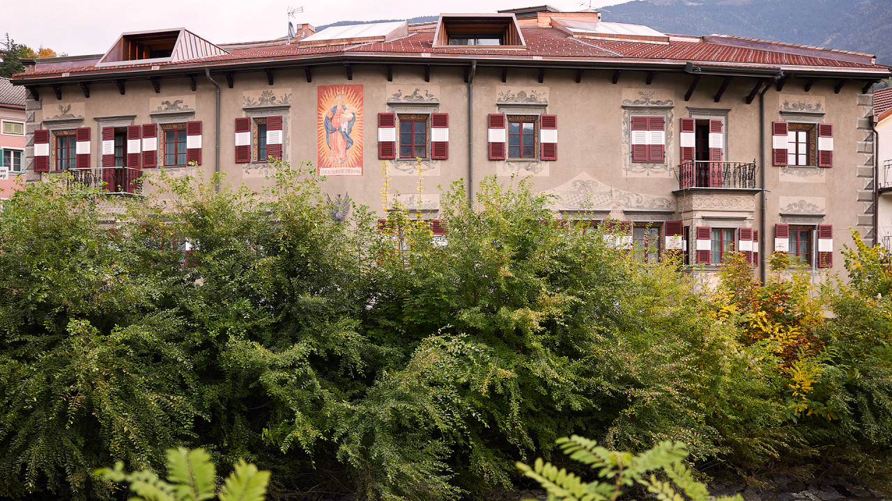 Struttura esterna inverno - Arthotel Laaserhaus