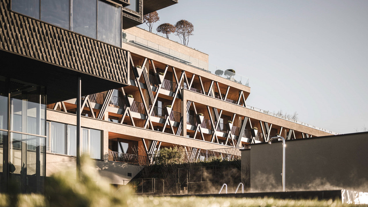 Struttura esterna estate - Santre dolomythic home