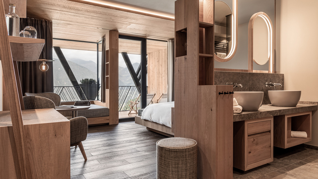 Camera Matrimoniale - San.light Suite - Santre dolomythic home