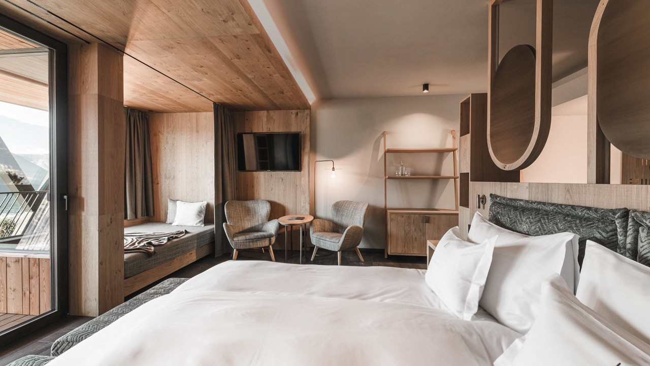 Camera Matrimoniale - San.light Suite - Santre dolomythic home