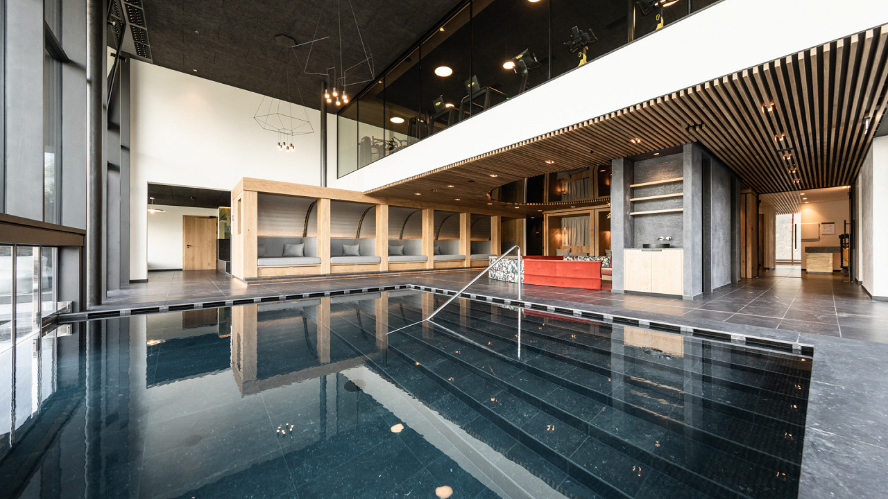 Piscina interna - Santre dolomythic home