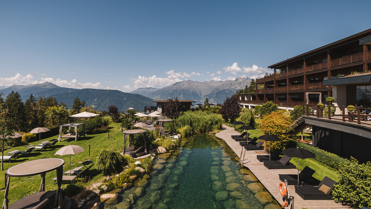 Struttura esterna estate - Hotel Chalet Mirabell