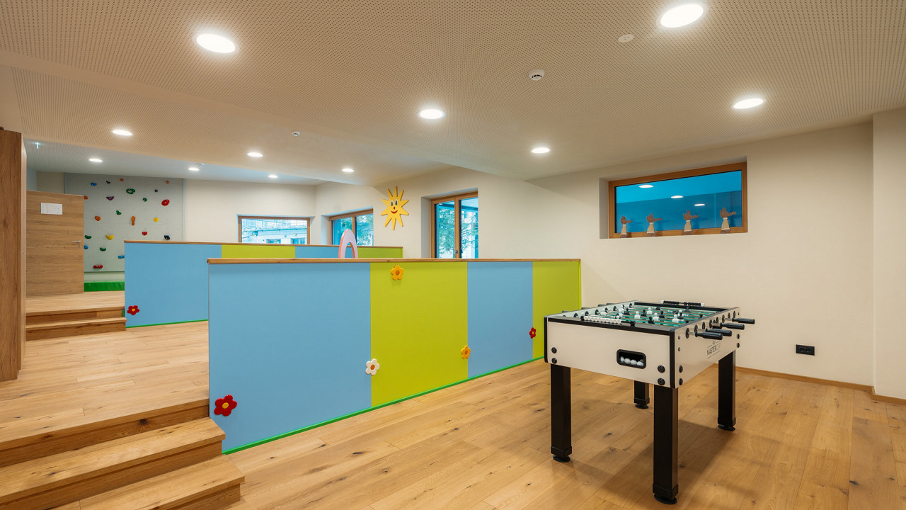 Sala giochi biliardo Hotel Tofana Cortina