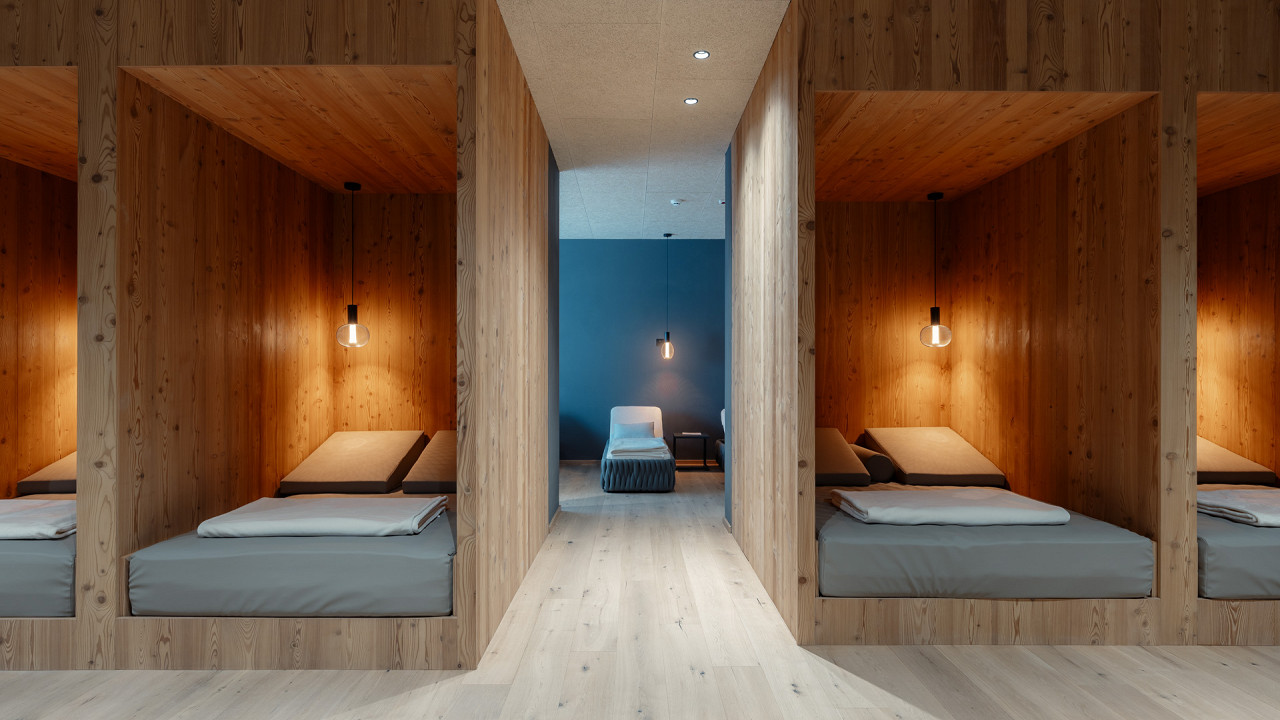 Sala relax Hotel Tofana Cortina