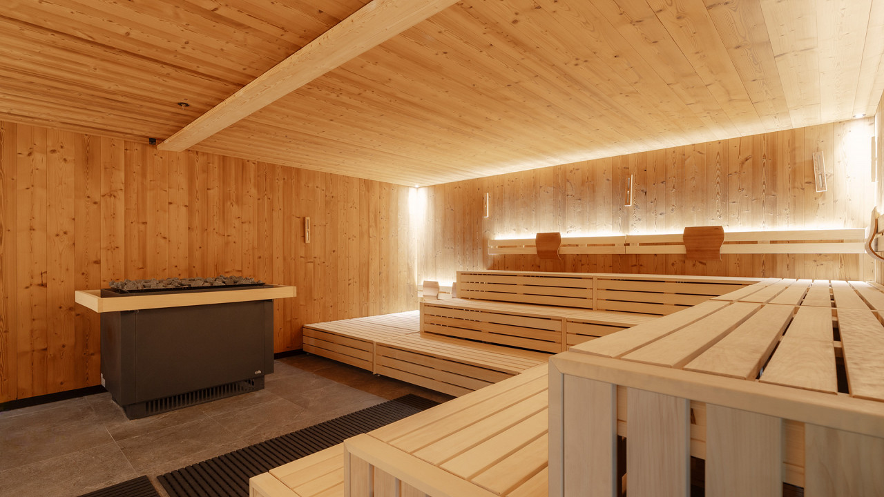 Saun finlandese Hotel Tofana Cortina