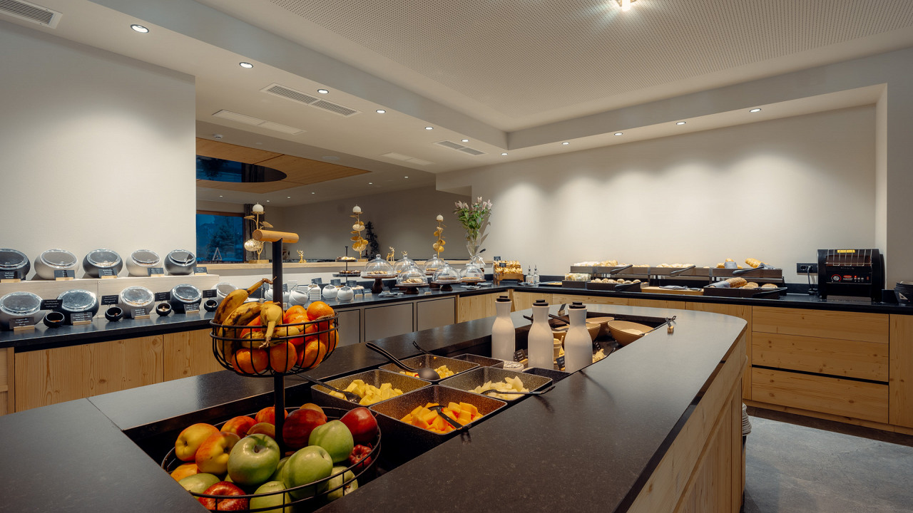 Sal colazione frutta Hotel Tofana Cortina