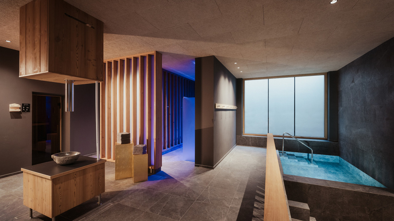 Idromassaggio spa Hotel Tofana Cortina