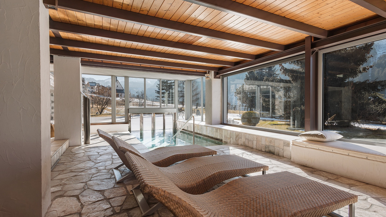 Sdrai con piscina Romantik Hotel Post