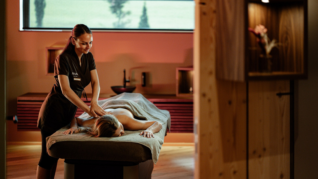 trattamento nella spa Hotel Masl