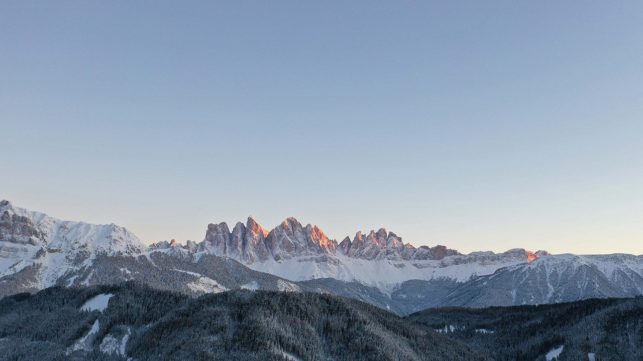 Vue d'hiver Forestis Bressanone