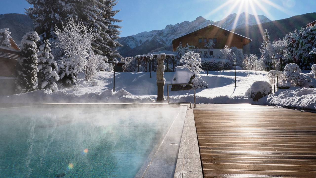 Pisicna esterna invernale Mirabell Dolomites Hotel