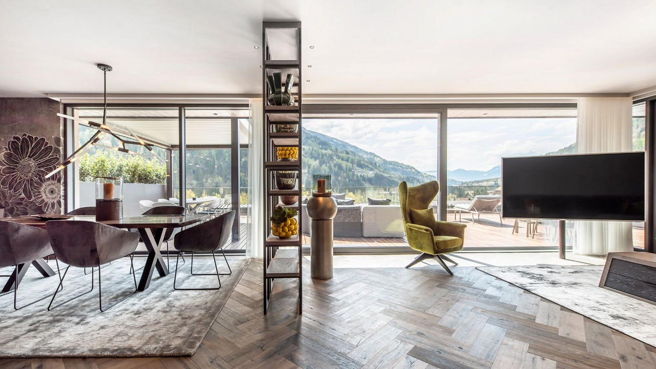 camera con TV Quellenhof Luxury Resort Passeier