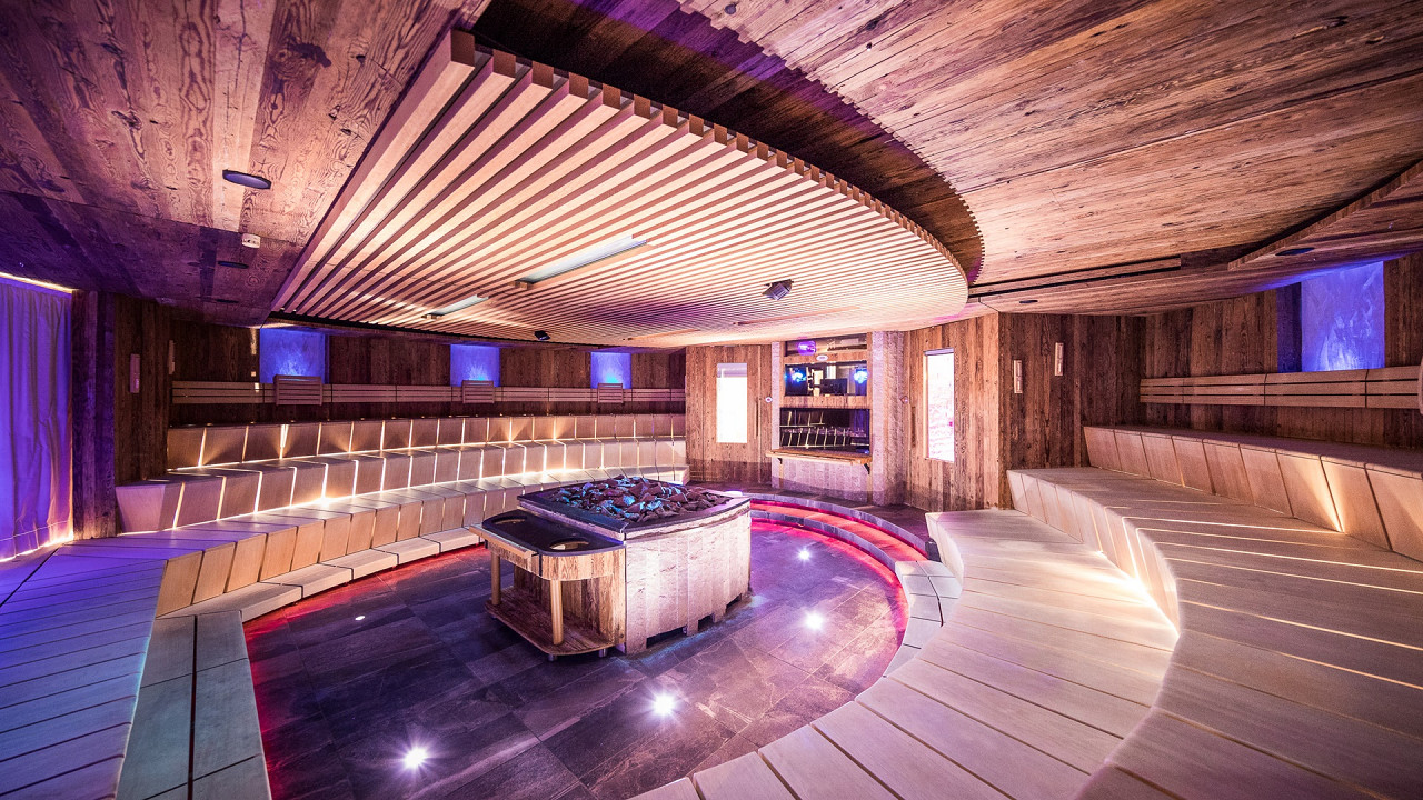 Sauna Quellenhof Luxury Resort Passeier