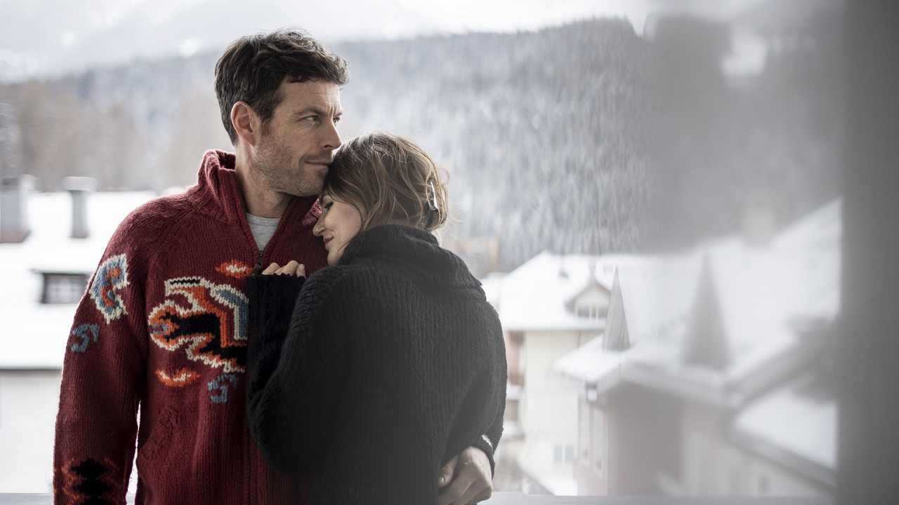 Coppia in inverno al Post Hotel San Candido