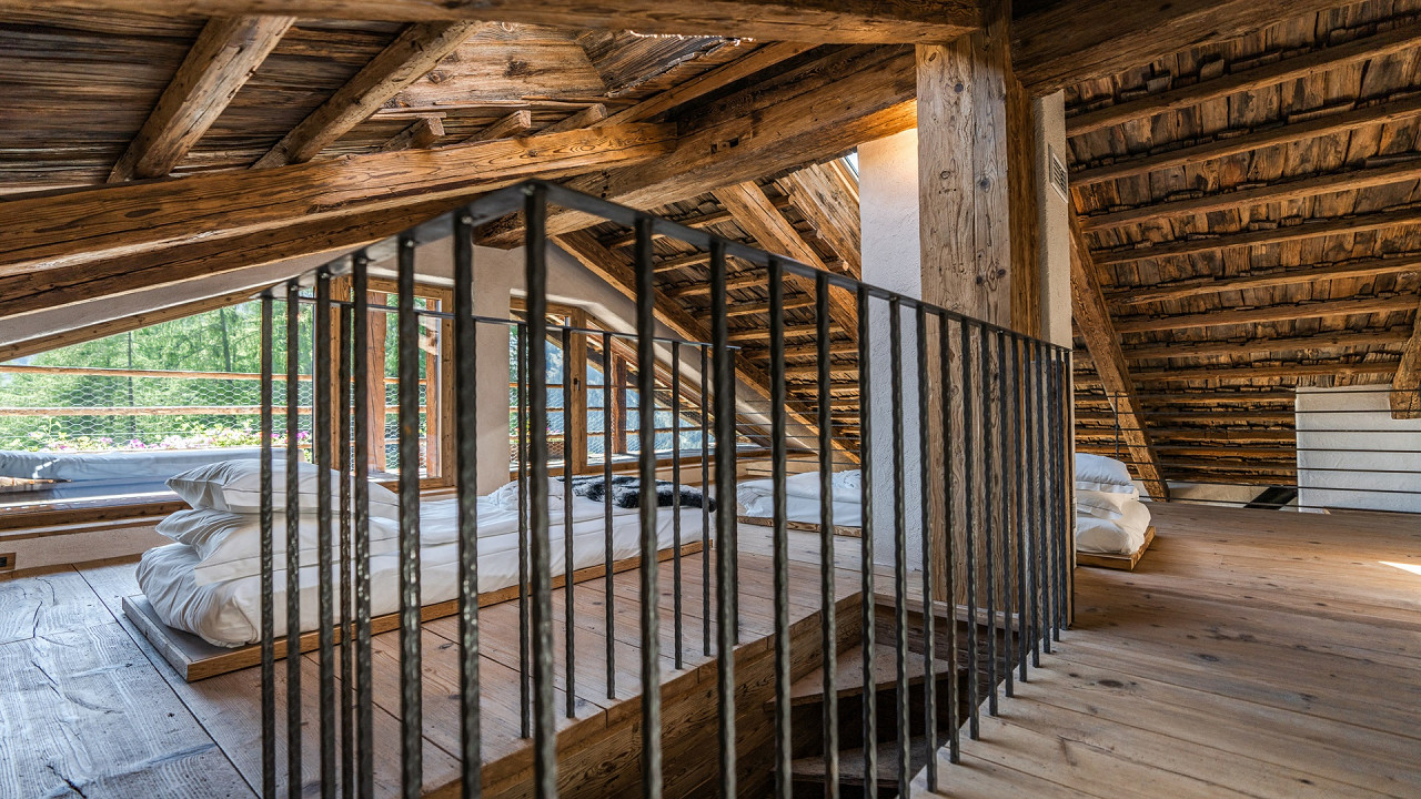 Attic suite Cesa del Louf Arabba