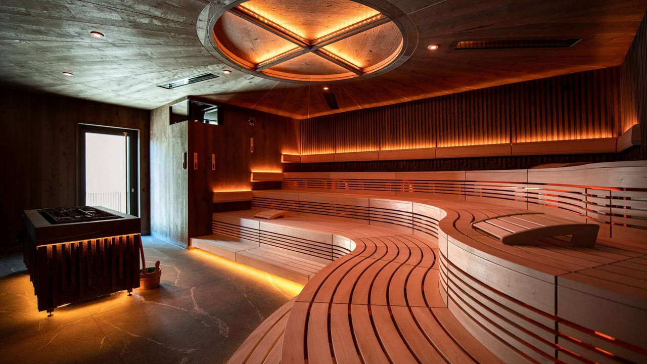 Sauna Quellenhof Luxury Resort Passeier