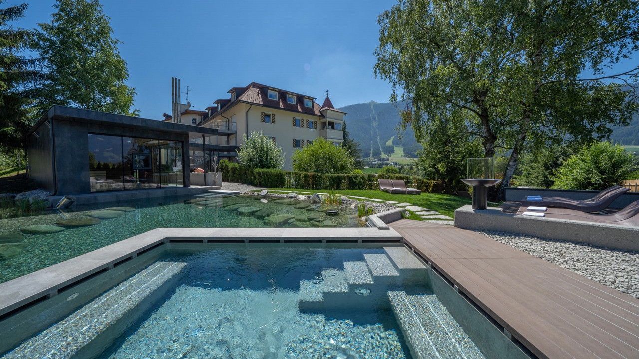Badeteich Majestic Hotel Bruneck
