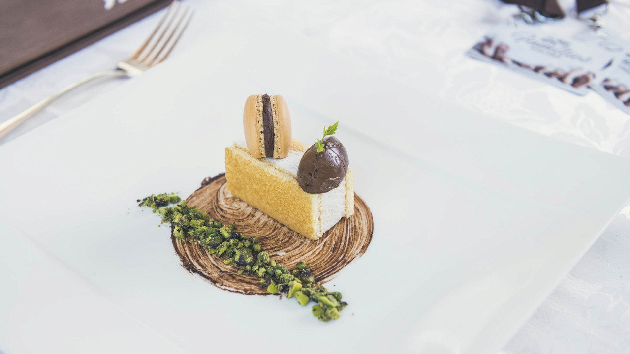 Piatto gourmet Cavallino Bianco Family Spa