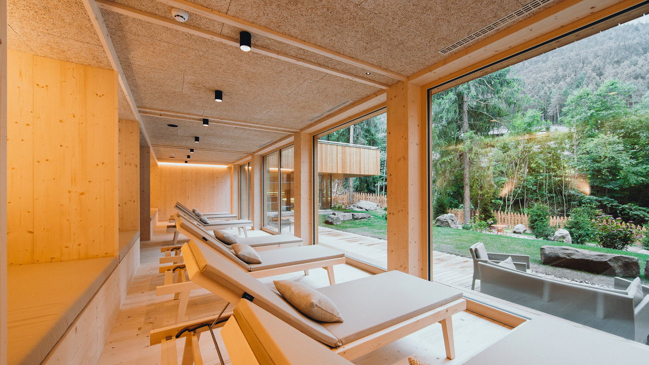 Sala relax Sensoria Dolomites