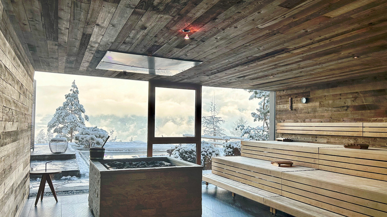 Forest sauna My Arbor Plose Wellness Hotel