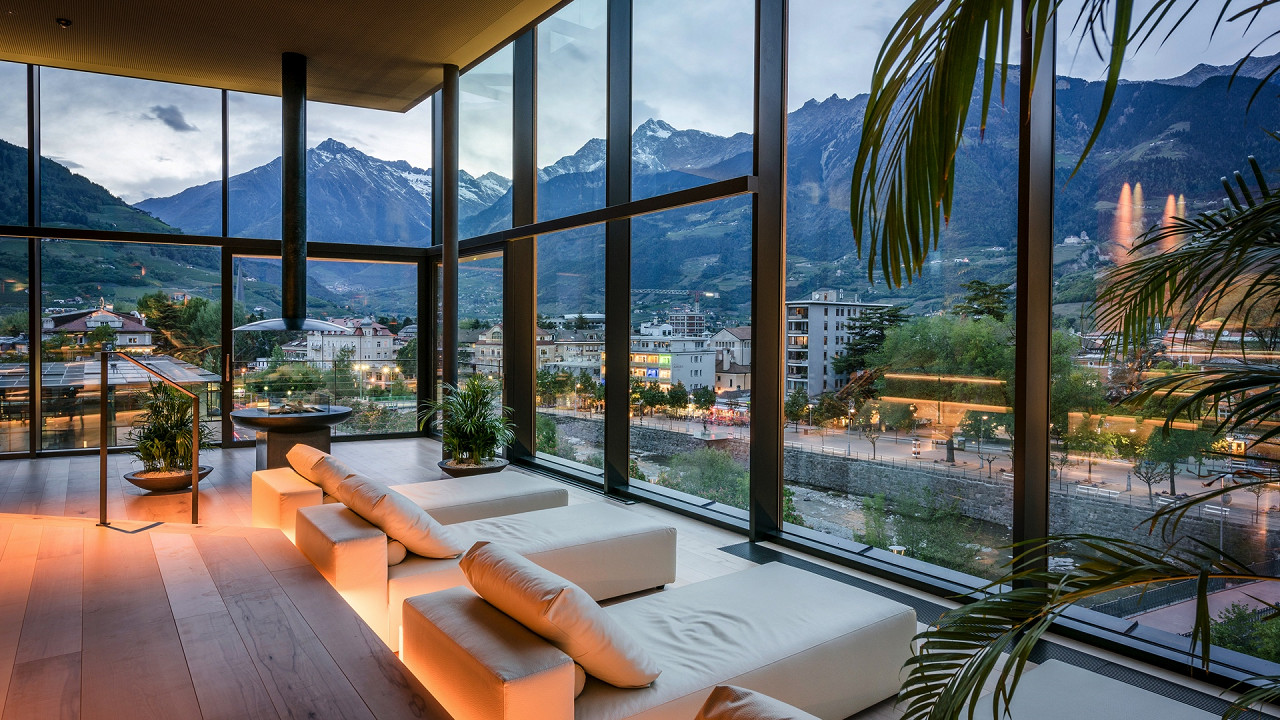 Entspannungbereich Hotel Terme Merano