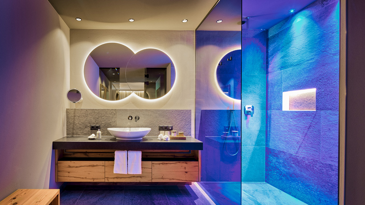 Bagno camera Cyprianerhof Dolomit Resort