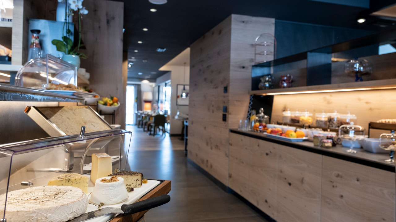 Petit-déjeuner buffet Locanda degli Artisti Canazei