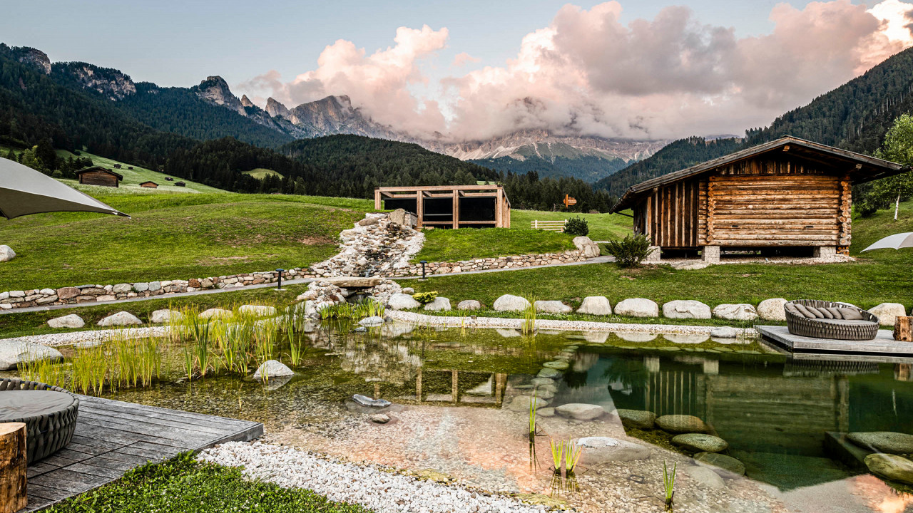 Giardino esterno estate Cyprianerhof