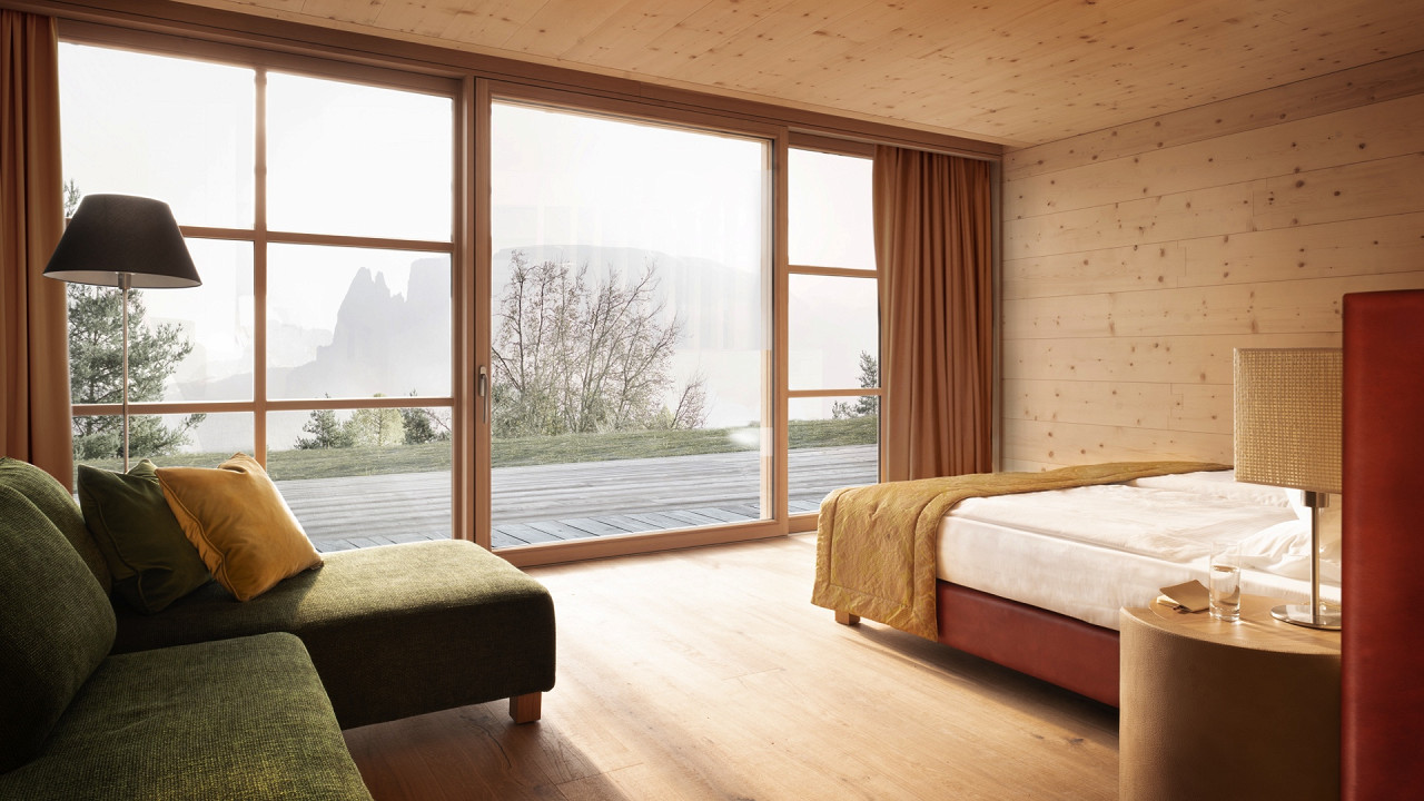 Zimmer mit Blick Adler Lodge Ritten Ritten