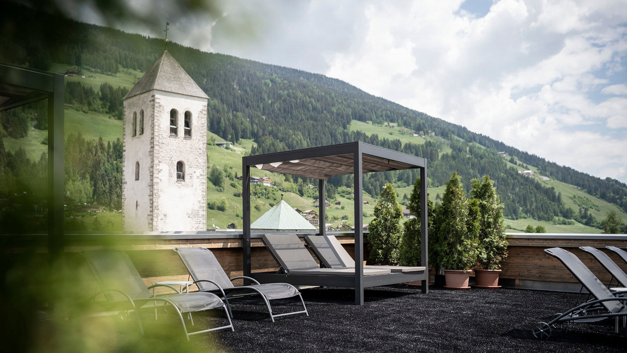 Terrazza Esterna Post Hotel San Candido