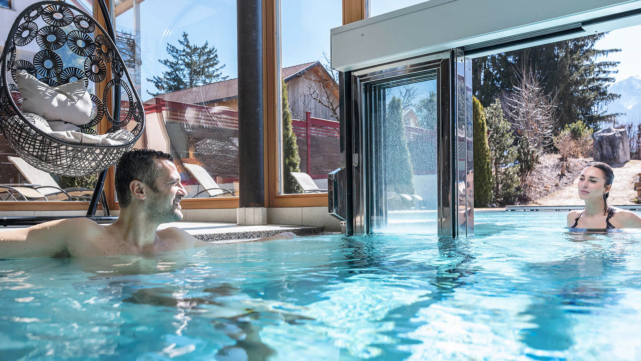 Coppia piscina interna